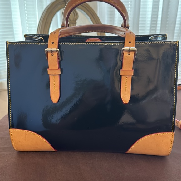 Dooney & Burke Satchel & Matching Wallet - Picture 3 of 12